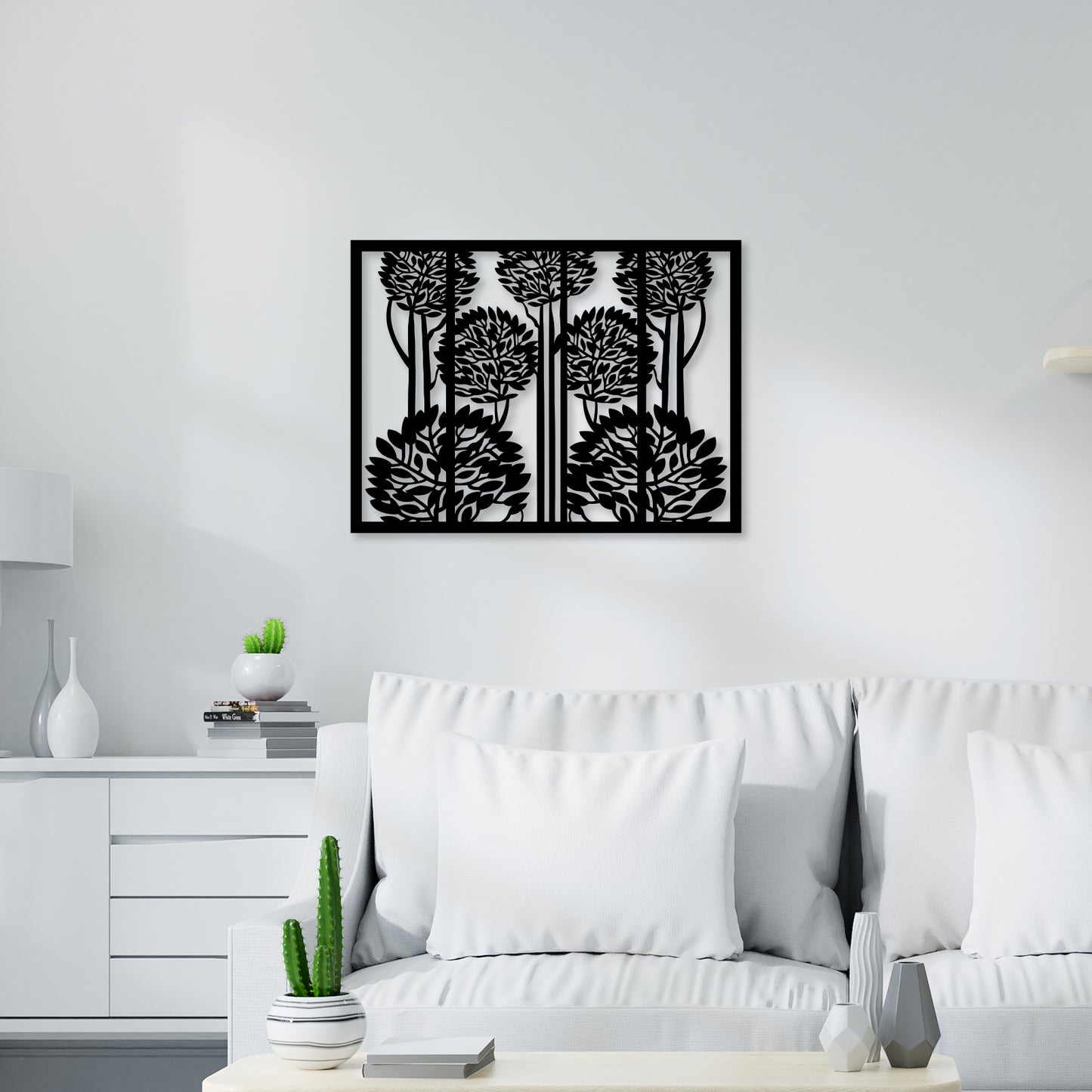 Big Tree Scenery Metal Wall Art