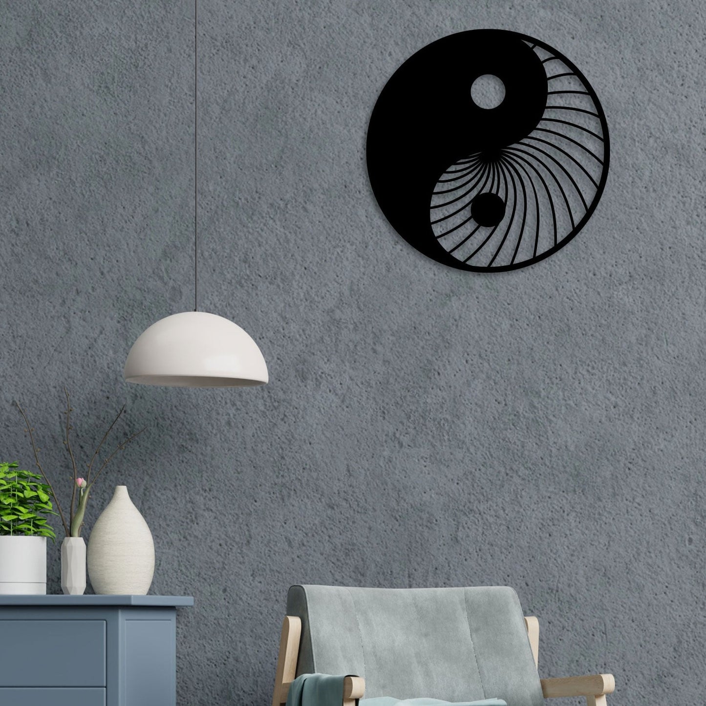 Two Dots Metal Wall Art 5