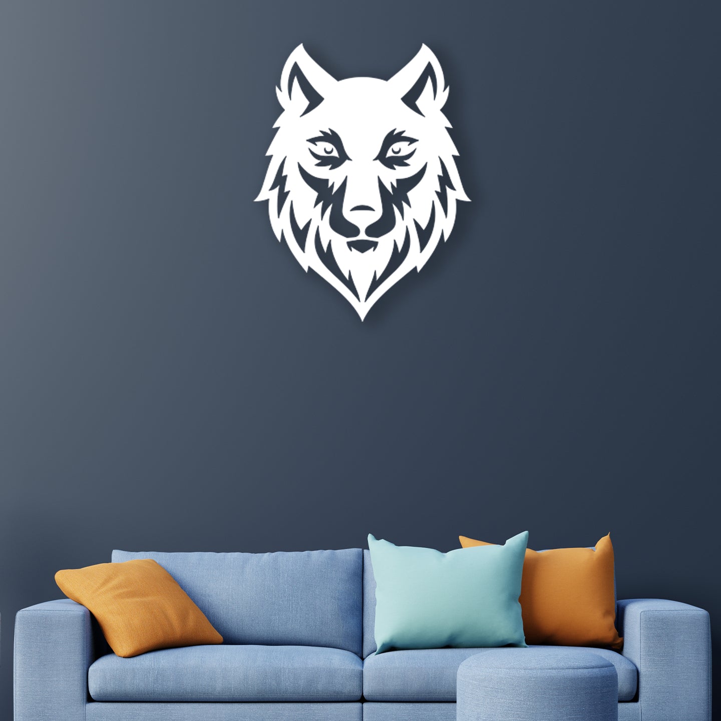 Ultimate Wolves Look Metal Wall Art