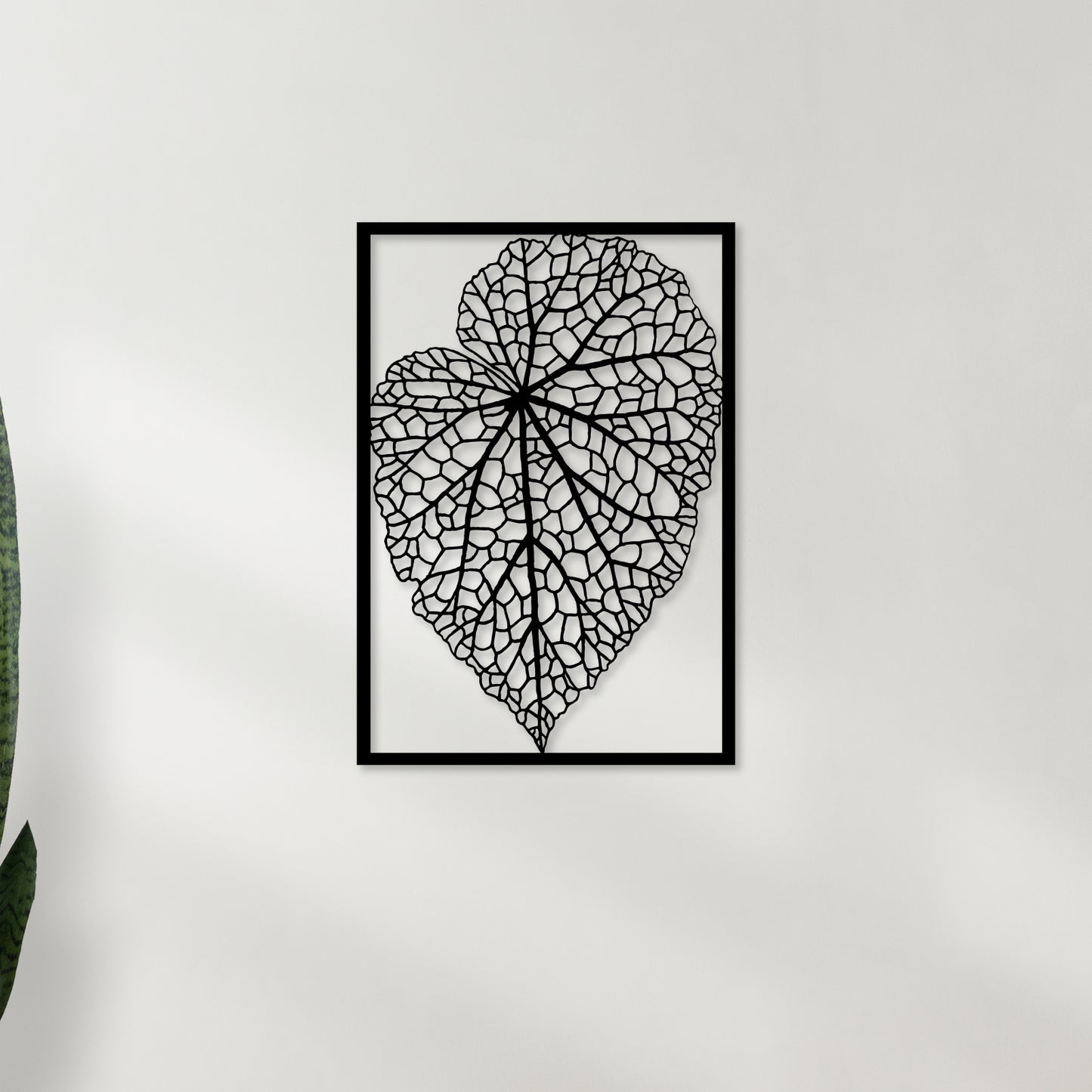 Unique Leaf Metal Wall Art