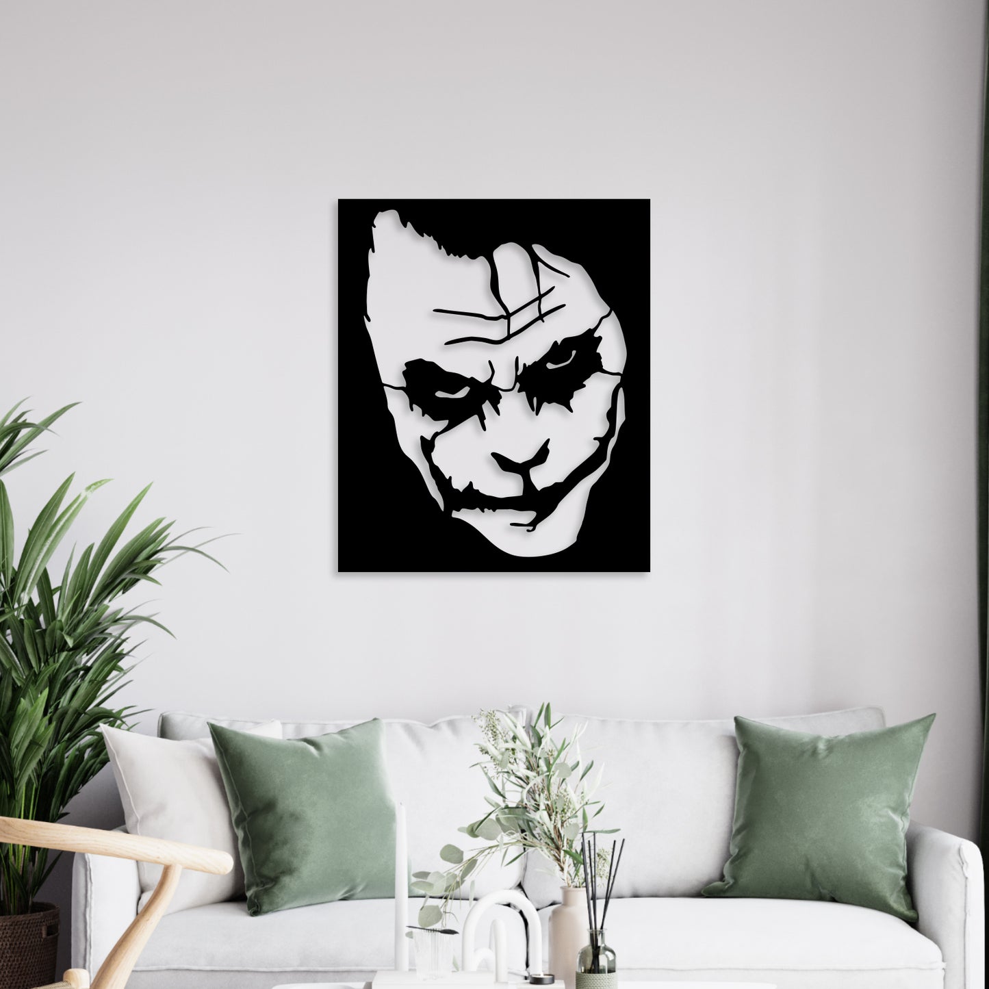 Heath Ledger Metal Wall Art
