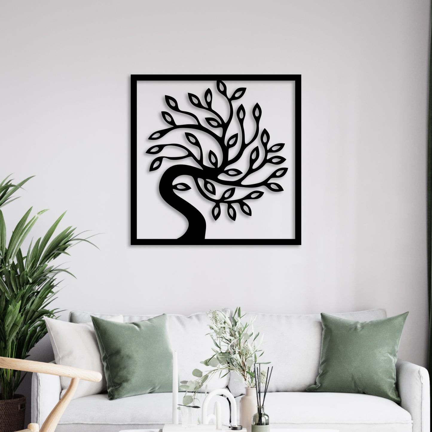Unique Tree Metal Wall Art