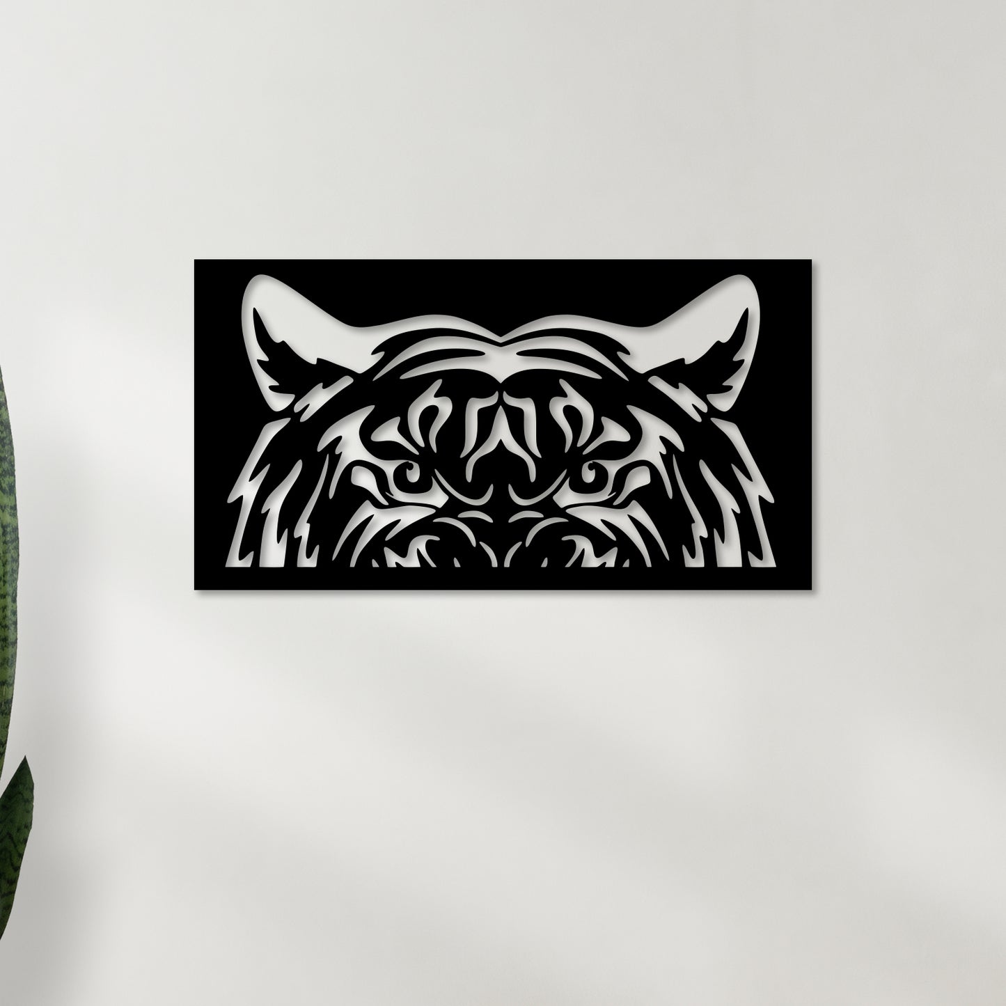 Owl Eyes Metal Wall Art