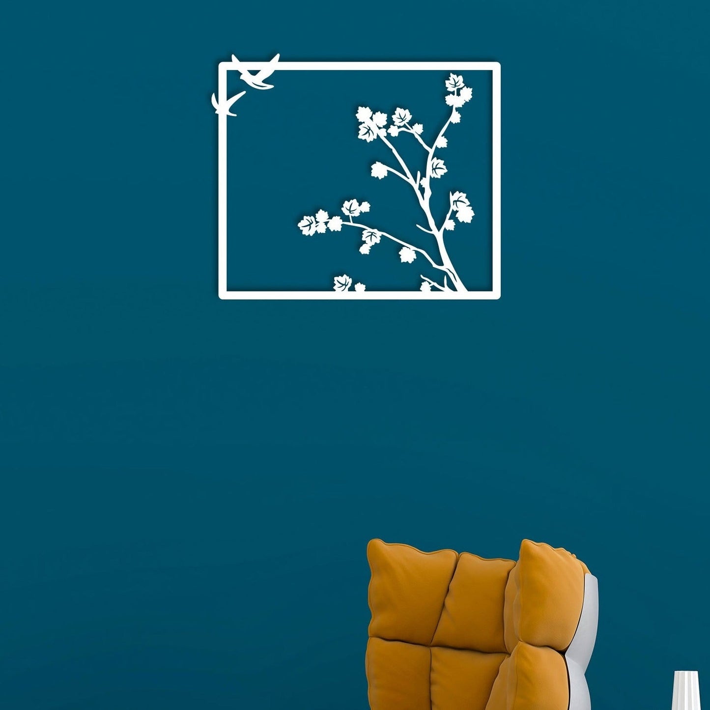 Tree With Bird Metal Wall Art 5