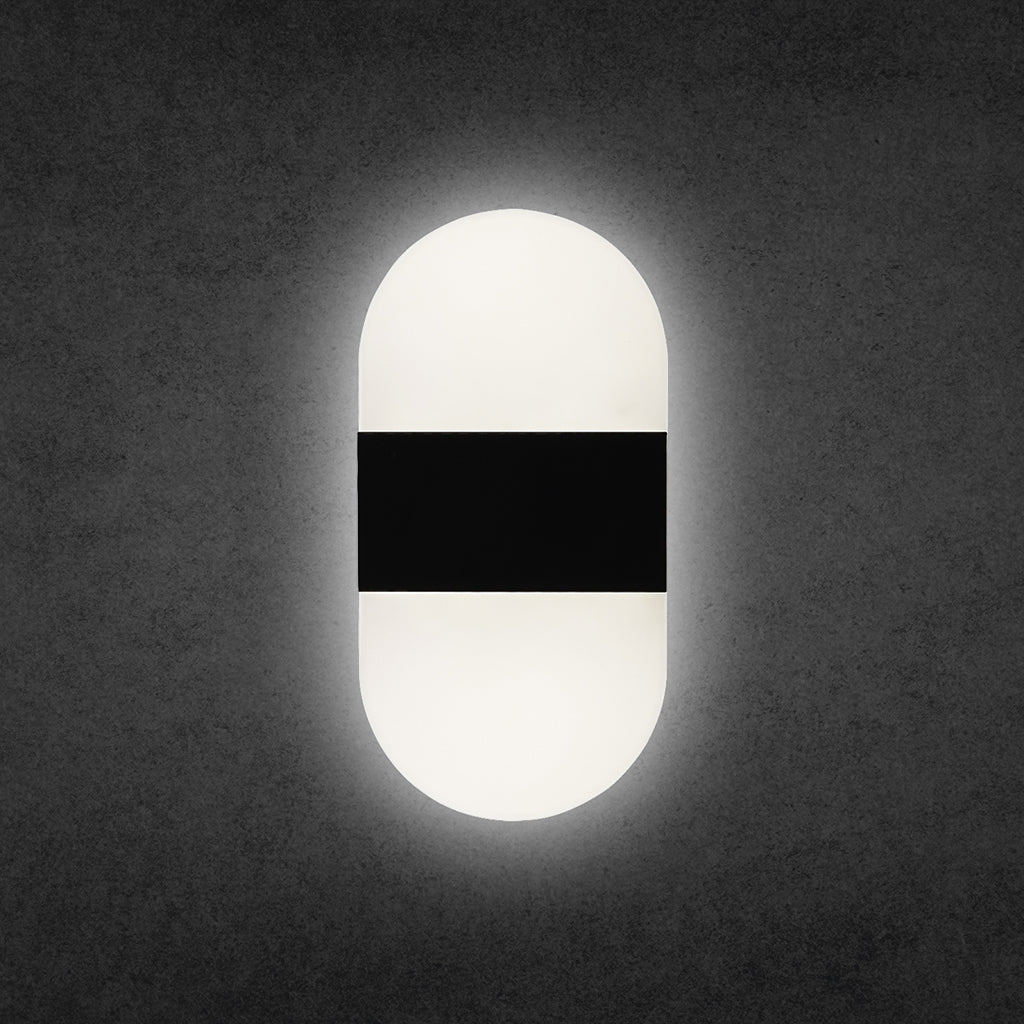 Oblonged Shaped LED Wall Light & Lamp