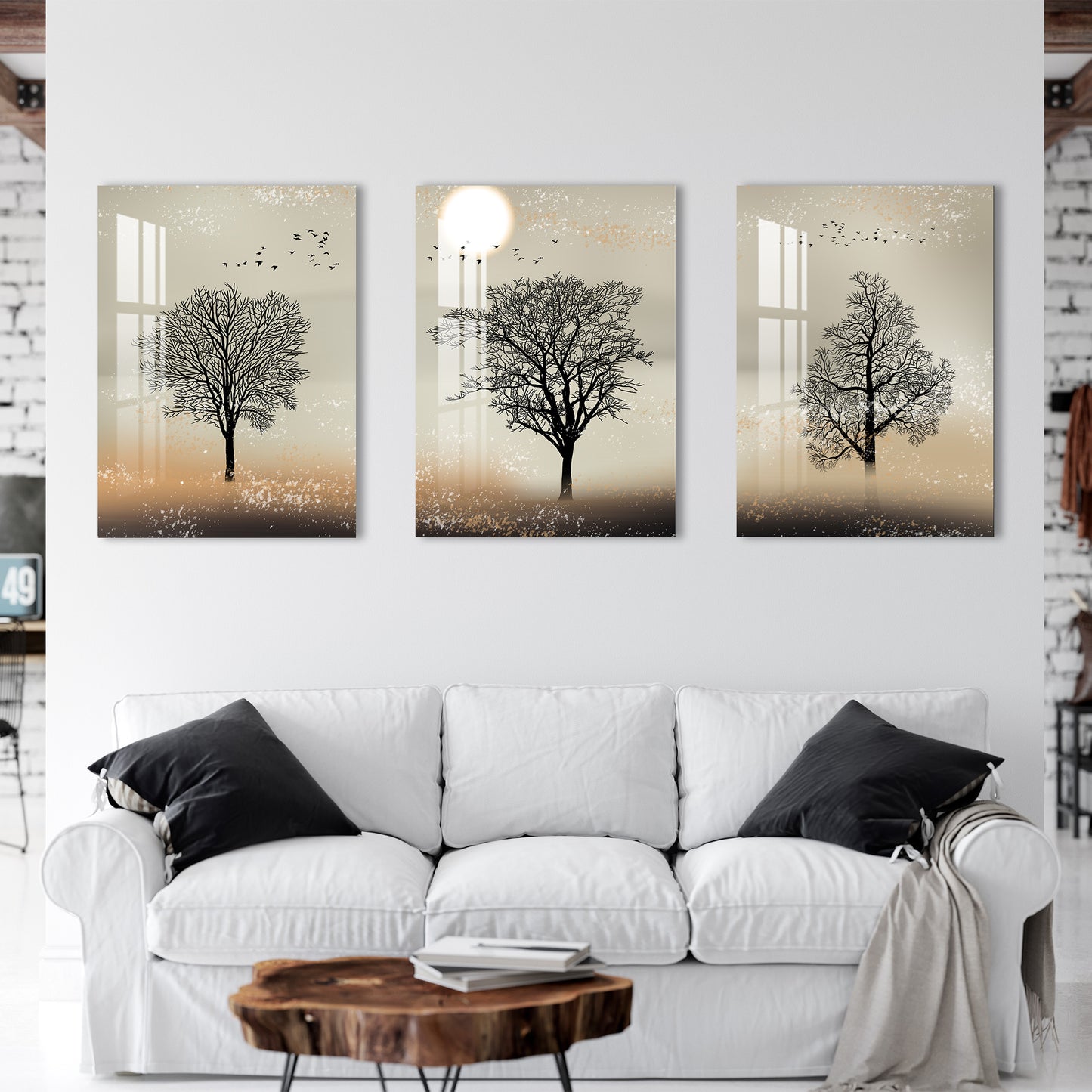 Beautiful Morning Acrylic Wall Art (Set of 3)