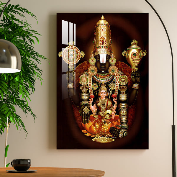Buy Lord Venkateswara Swamy Acrylic Wall art Online Best Price in
