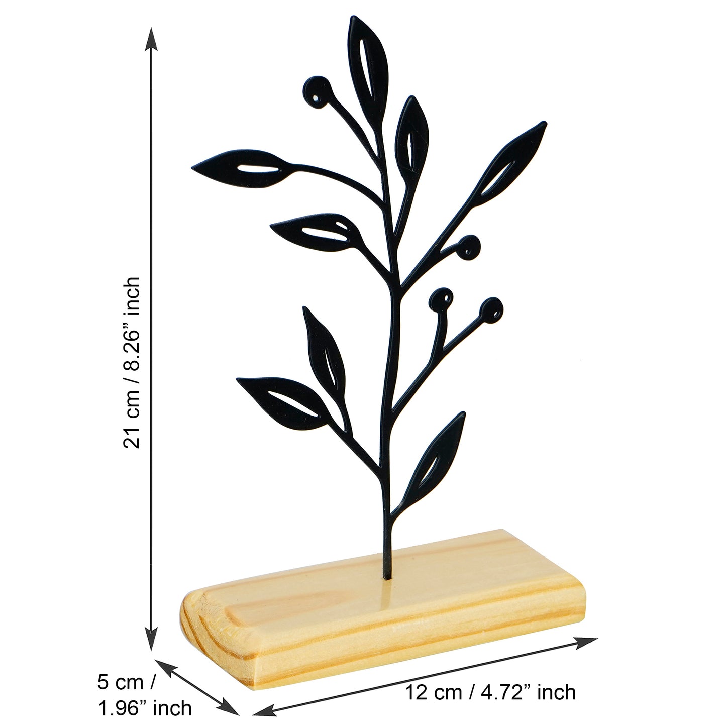 Flower Leaf Metal Sculpture