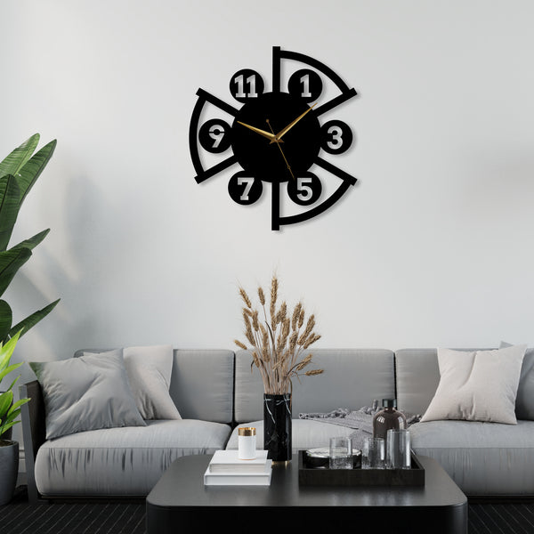 3D Acrylic with MDF Back Wall Clock for Living Room, Bad Room 66 x