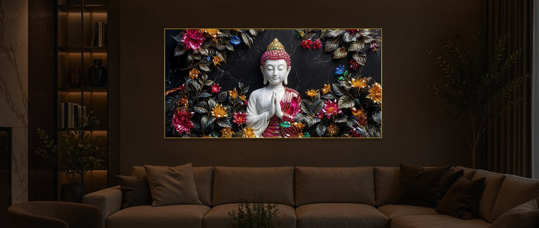 Buddha Wall Art According to Vastu Shastra To Bring Positive Energy
