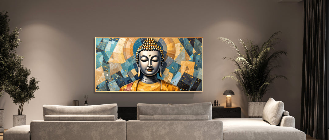 The Power of Buddha Painting for Living Room