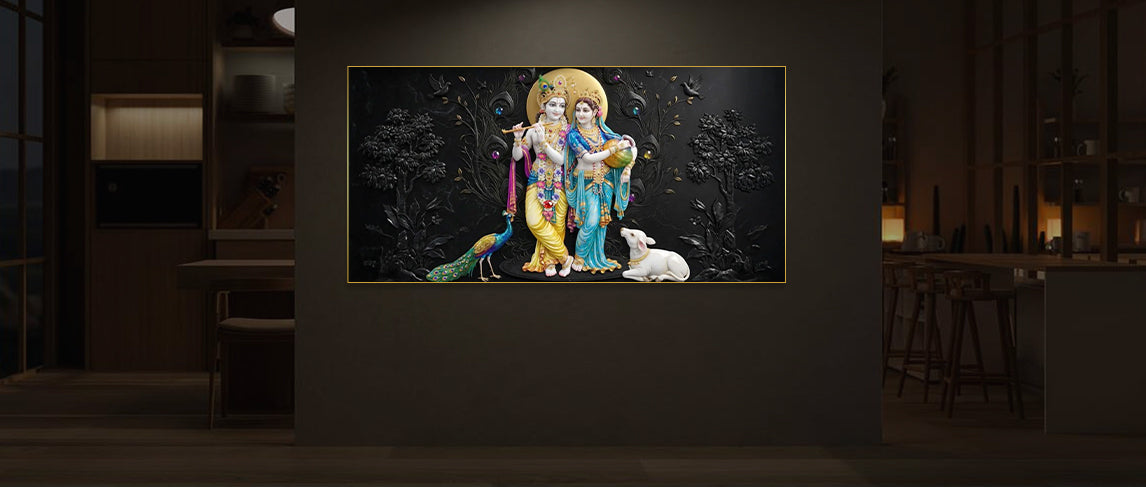 Radha Krishna Wall Art Vastu Placement Tips 