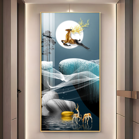 Catch The Moon Premium Acrylic Vertical Wall Art