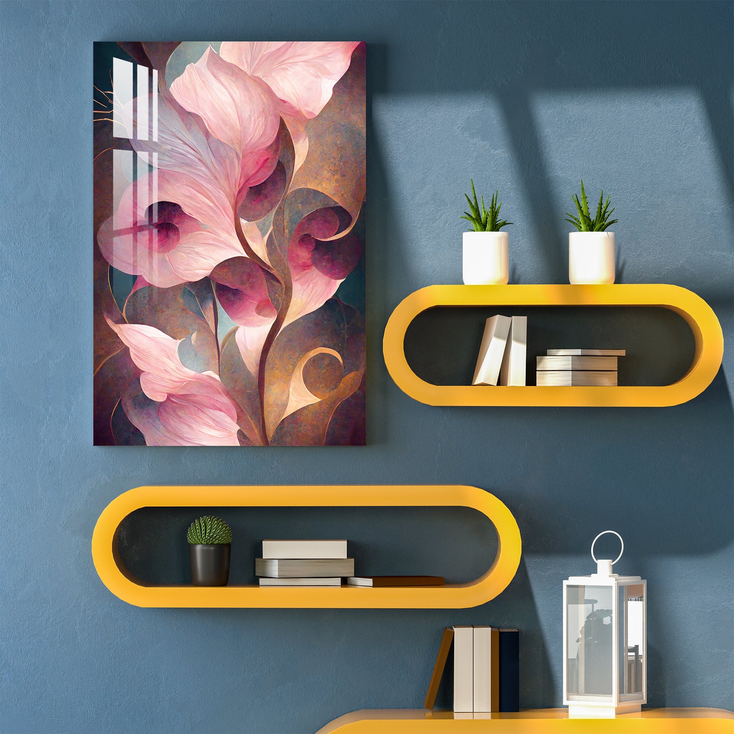 Divine Flower Acrylic Wall Art