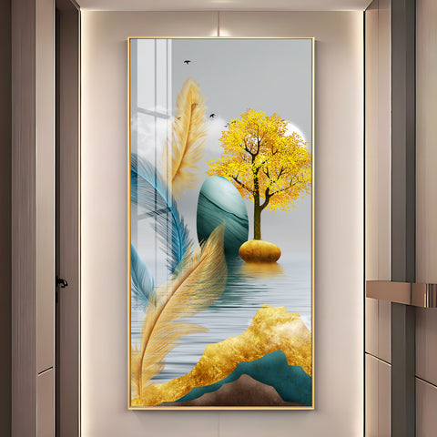 Charming Nature Premium Acrylic Vertical Wall Art
