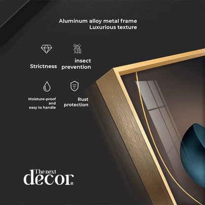 Color Glow Trio Premium Acrylic Vertical Wall Art