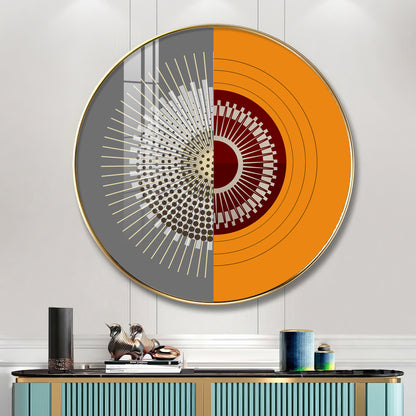 Artful Aura Premium Acrylic Round Wall Art