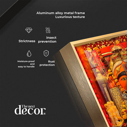 Jai Salasar Dhaam Premium Acrylic Square Wall Art