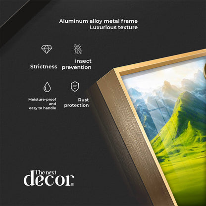 Kamadhenu Premium Acrylic Horizontal Wall Art