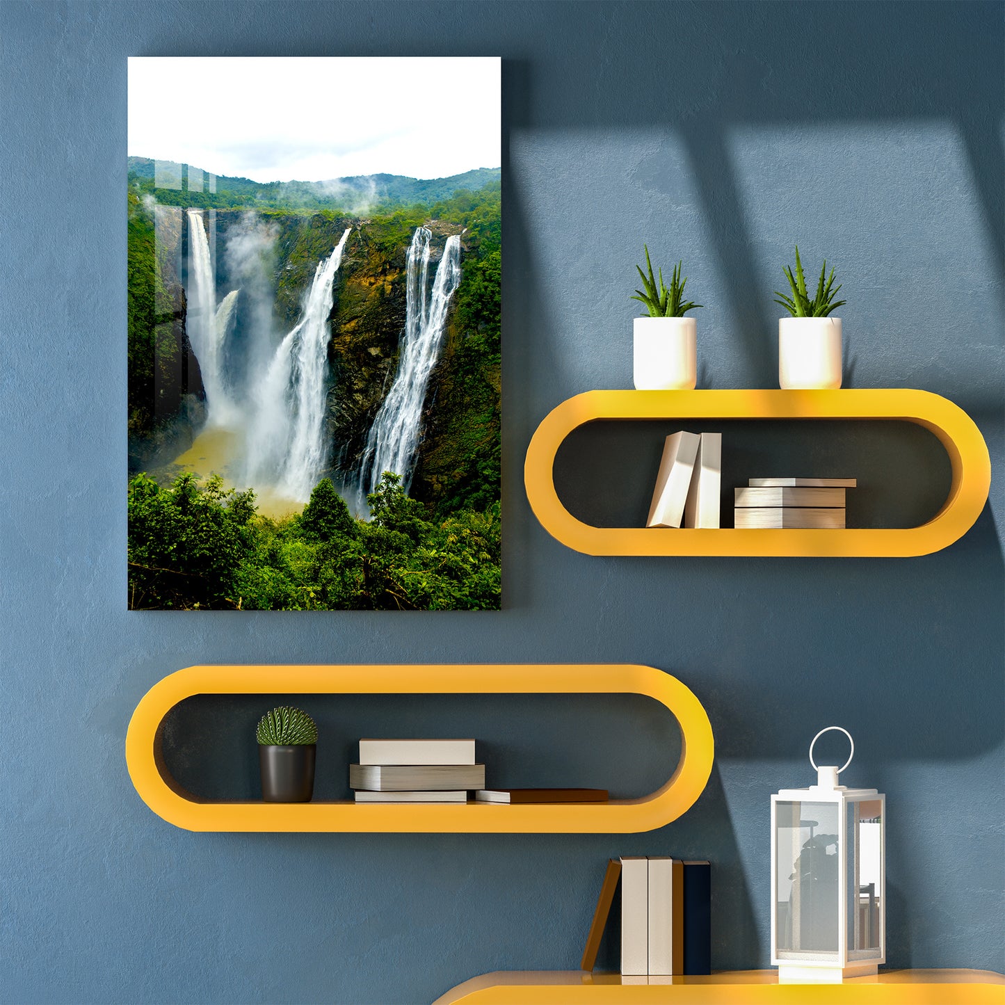 Sonorous Waterfall Acrylic Wall Art