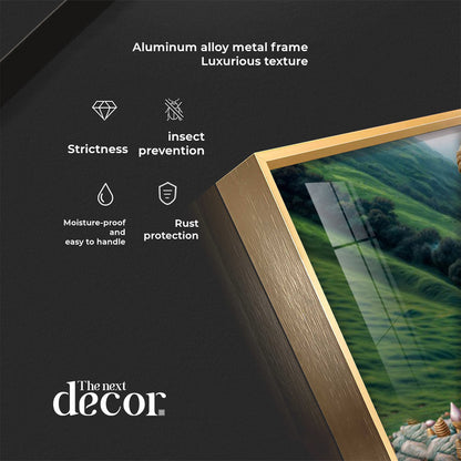 Mythological Cow Premium Acrylic Horizontal Wall Art