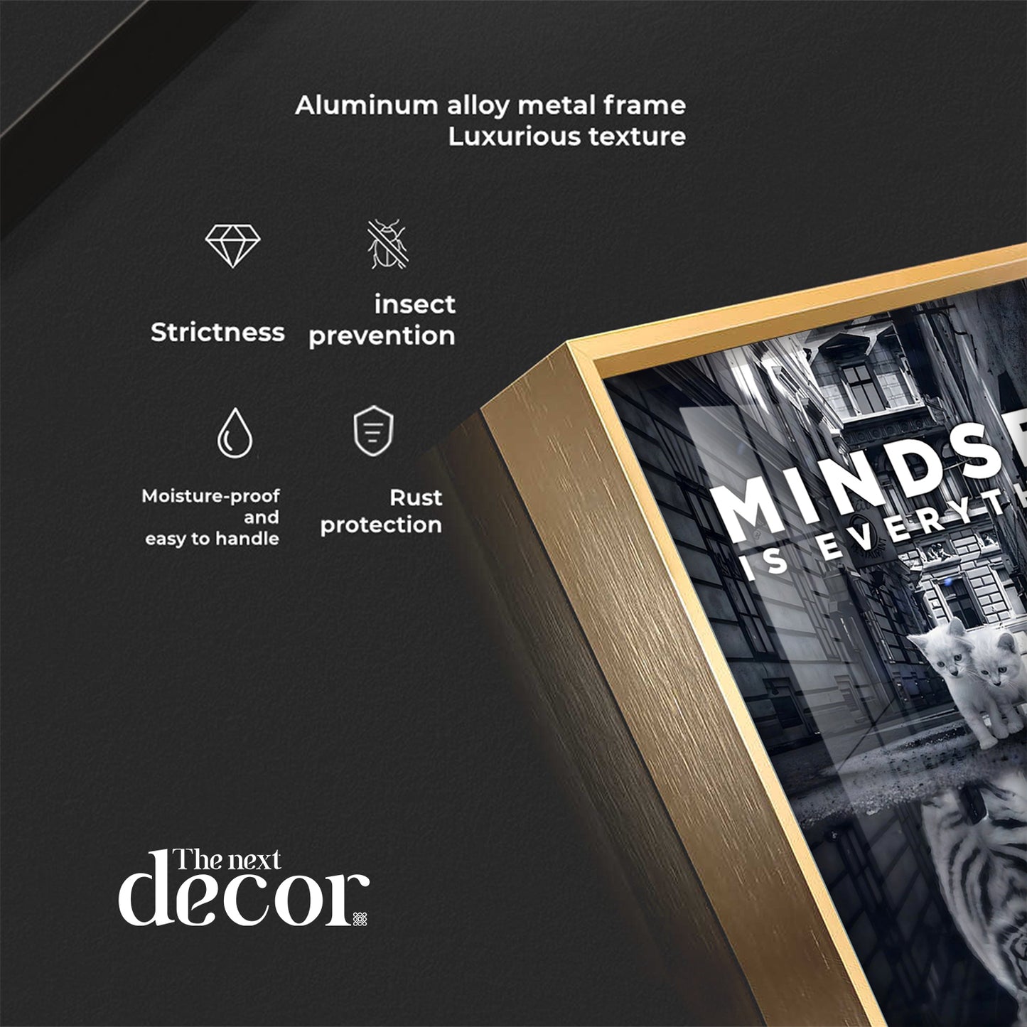 Mindset Premium Acrylic Vertical Wall Art