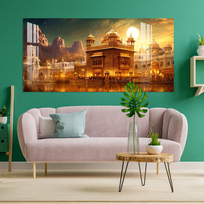 Harmandir Sahib Acrylic Wall Art