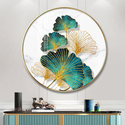 Emerland Petal Art Premium Acrylic Round Wall Art
