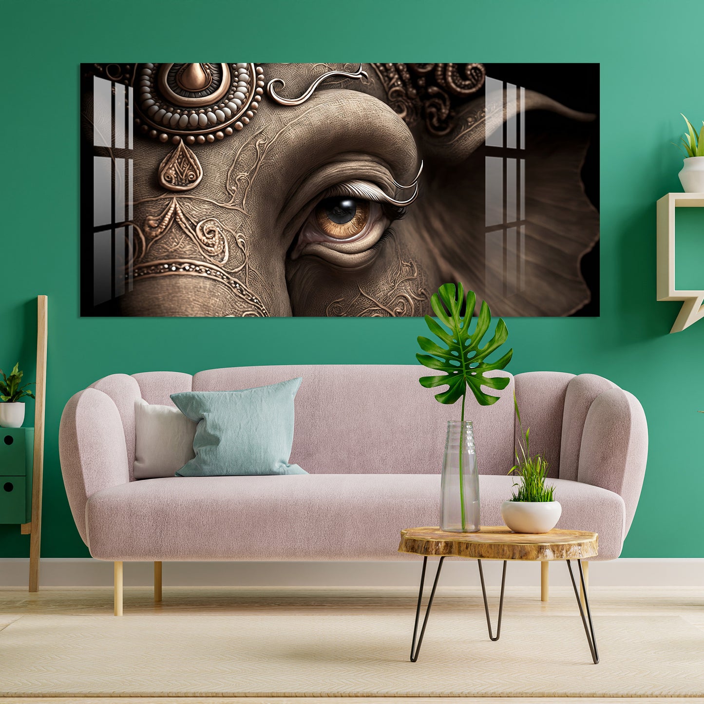 Majestic Ganesha Acrylic Wall Art