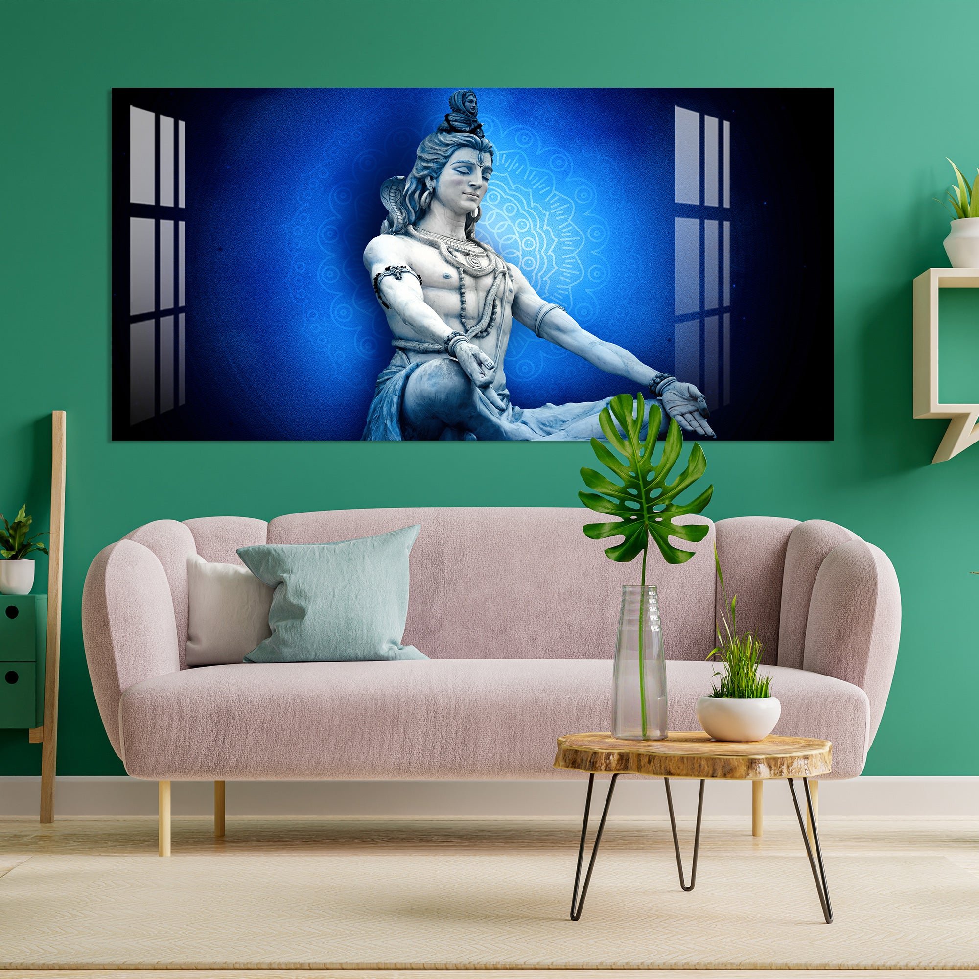 Bholenath Acrylic Wall Art