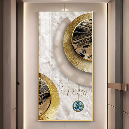 Annual Rings Premium Acrylic Vertical Wall Art