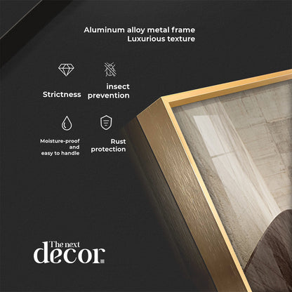 Serene Arc Premium Acrylic Vertical Wall Art