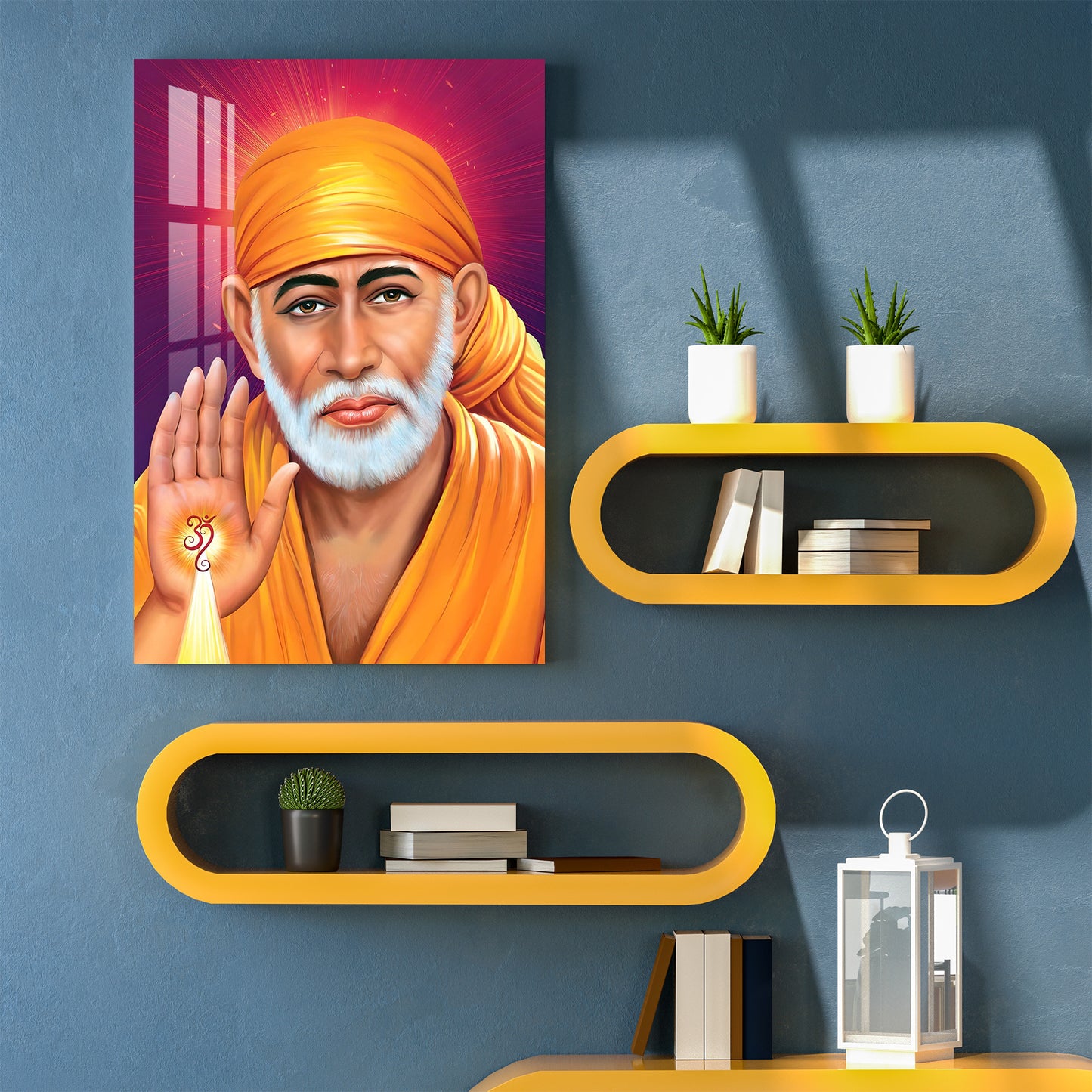 Sai Baba Acrylic Wall Art