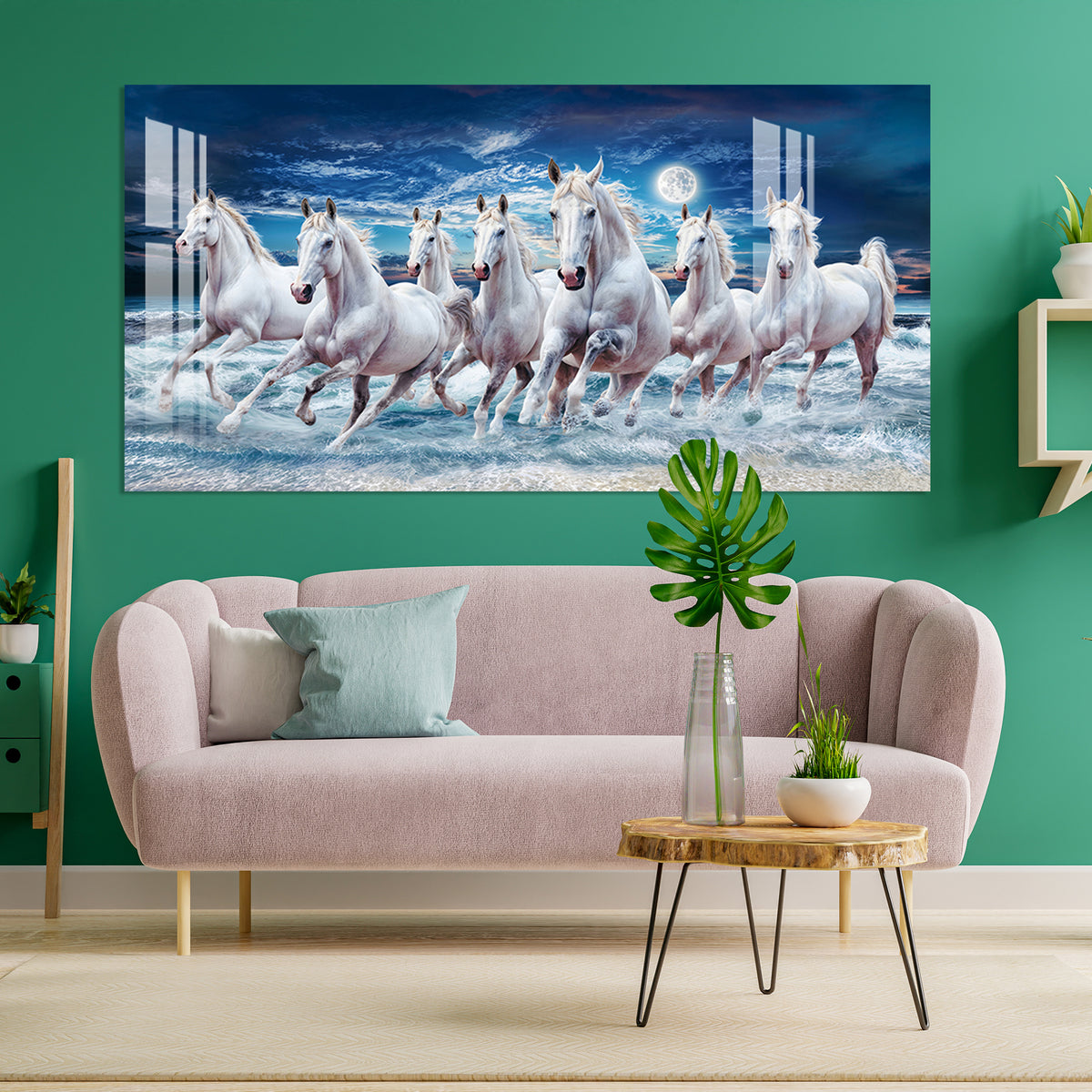 Horses to Milky Way Acrylic Wall Art