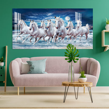 Horses to Milky Way Acrylic Wall Art