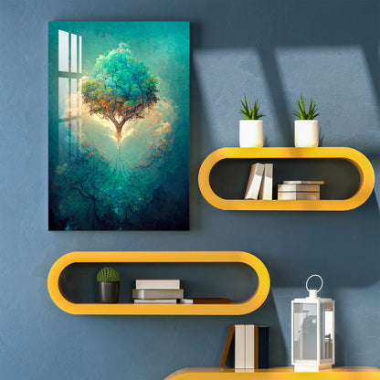 The Green Heaven Acrylic Wall Art