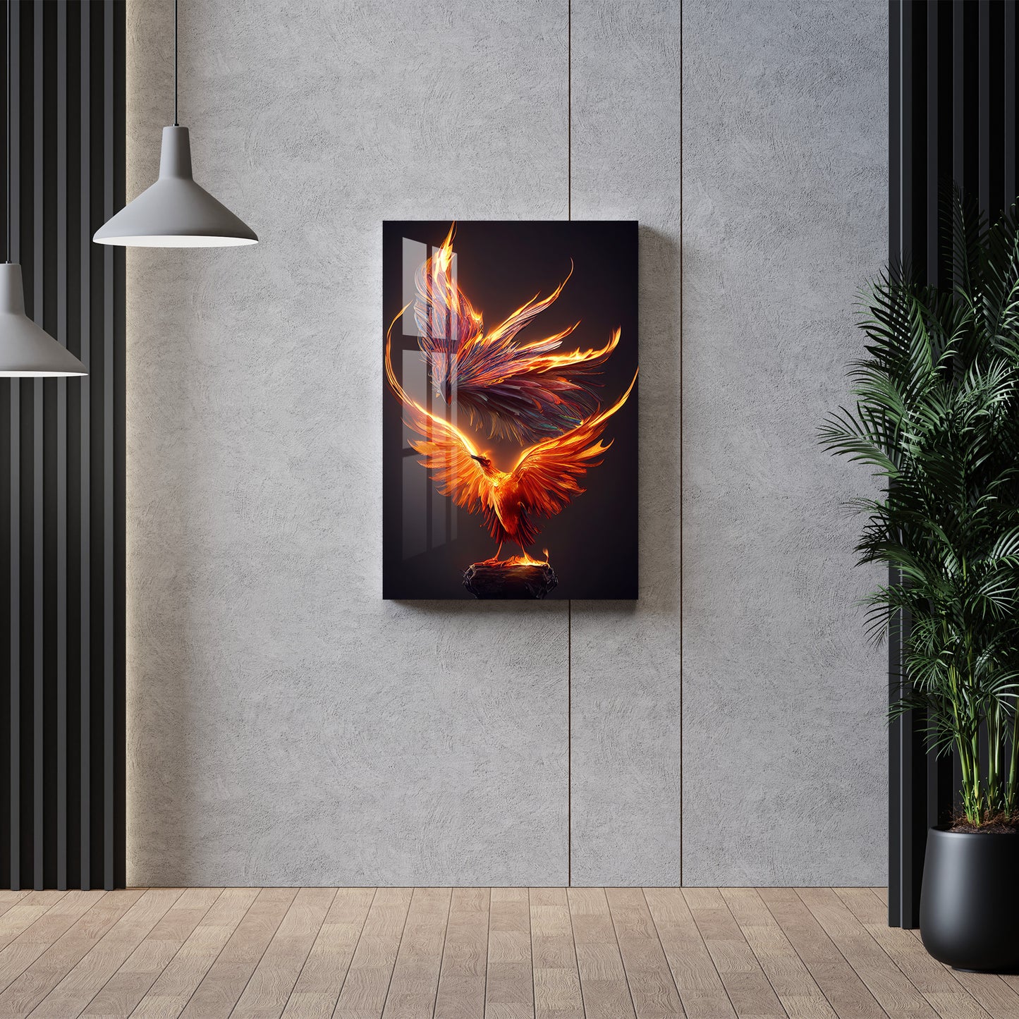 Mythological Bird Acrylic Wall Art