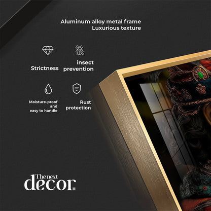 Radhe krishna Premium Acrylic Horizontal Wall Art