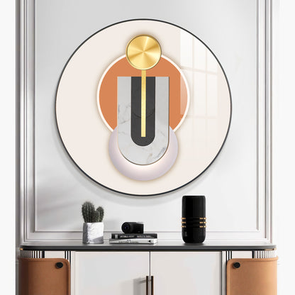 Urban Unity Premium Acrylic Round Wall Art