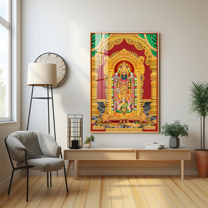 Lord Balaji Essence Premium Acrylic Vertical Wall Art