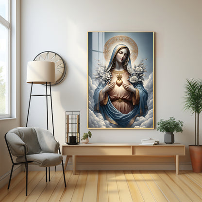 Heavenly Visions Premium Acrylic Vertical Wall Art