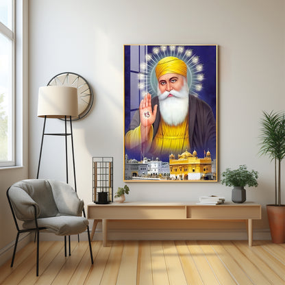 Guru's Wisdom Premium Vertical Acrylic Wall Art