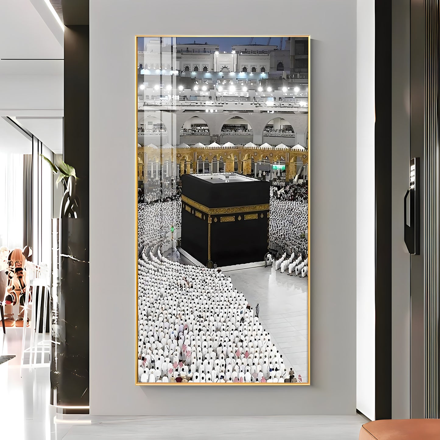 Islamic Religious Place Premium Acrylic Vertical Wall Art