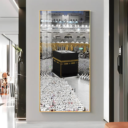 Islamic Religious Place Premium Acrylic Vertical Wall Art