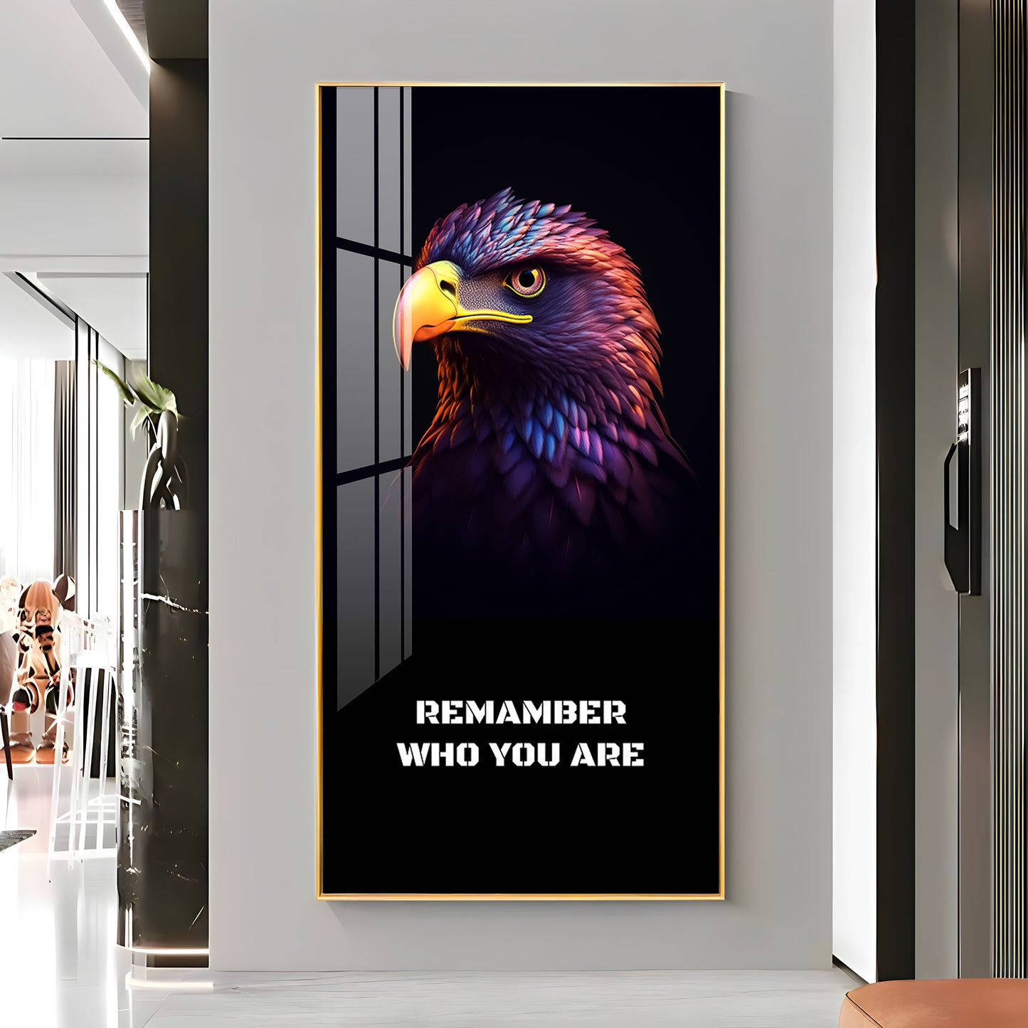 Remember Your Roots Premium Acrylic Vertical Wall Art