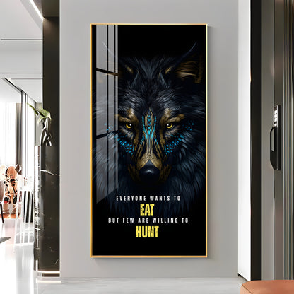 Everyone Wants To Eat Premium Acrylic Vertical Wall Art