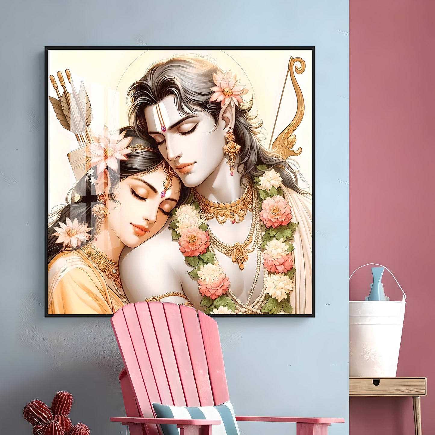 Siyaram Premium Acrylic Square Wall Art