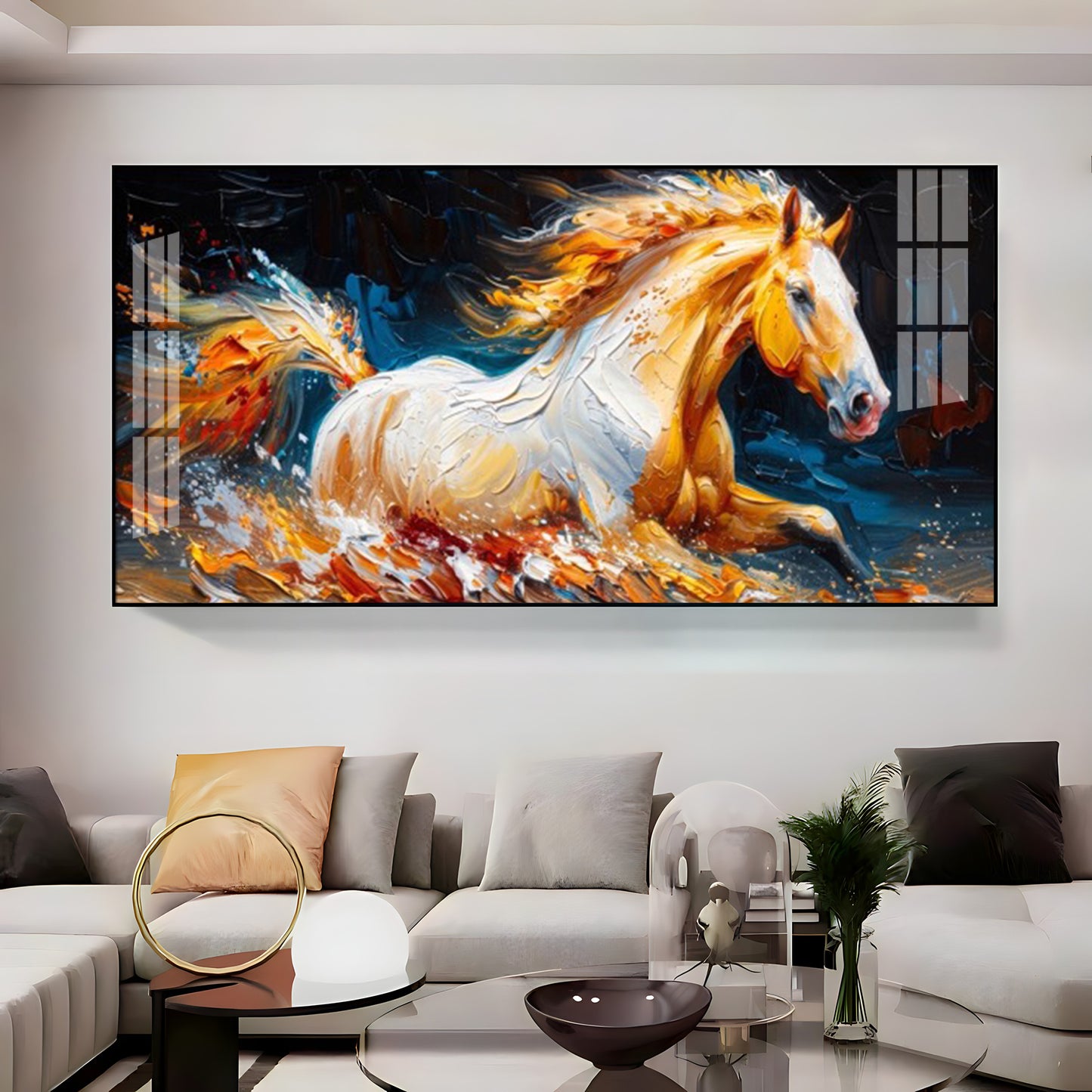 Fantasy Horse Premium Acrylic Horizontal Wall Art