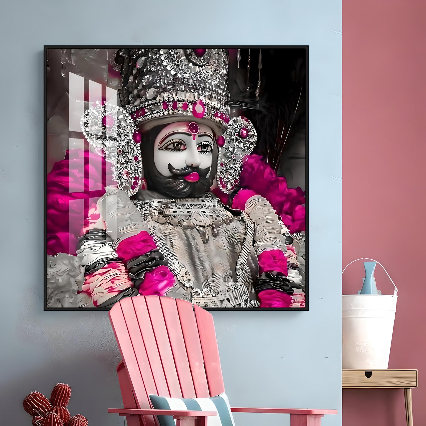 Shyam Sarkar Premium Acrylic Square Wall Art