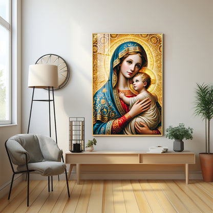 Celestial Grace Premium Acrylic Vertical Wall Art